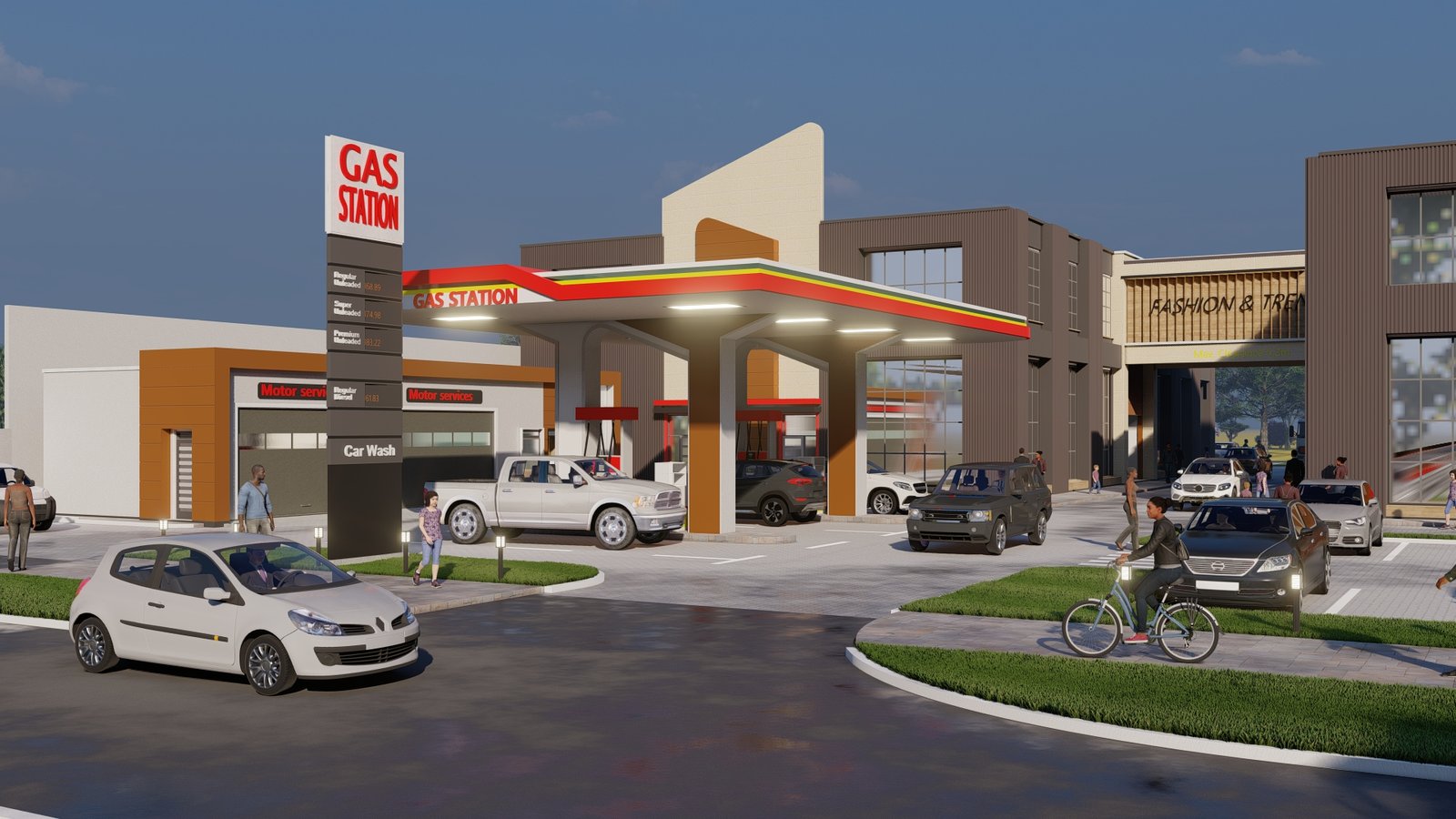 Gas Station Facility